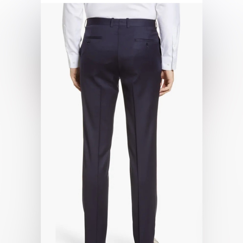 Peter Millar Harker Flat Front Solid Stretch Wool… - image 2